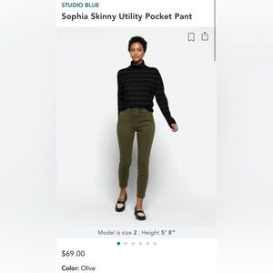 Women’s size 16 green jeans